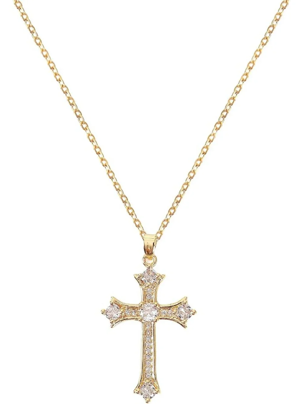 Cross Pendant Necklace for Women Jewelry Gold Cross Necklaces for Women Cross Ne